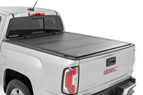 Rough Country Hard Tri-Fold Flip Up Bed Cover for 2015-2026 Chevy/GMC Canyon/Colorado