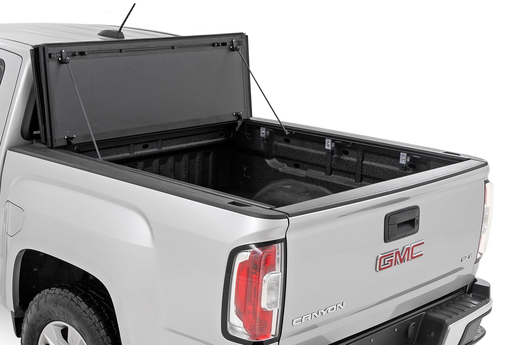 Rough Country Hard Tri-Fold Flip Up Bed Cover for 2015-2026 Chevy/GMC Canyon/Colorado