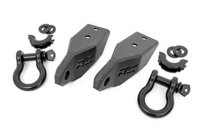 Rough Country Tow Hook Brackets for 2007-2021 Toyota Tundra