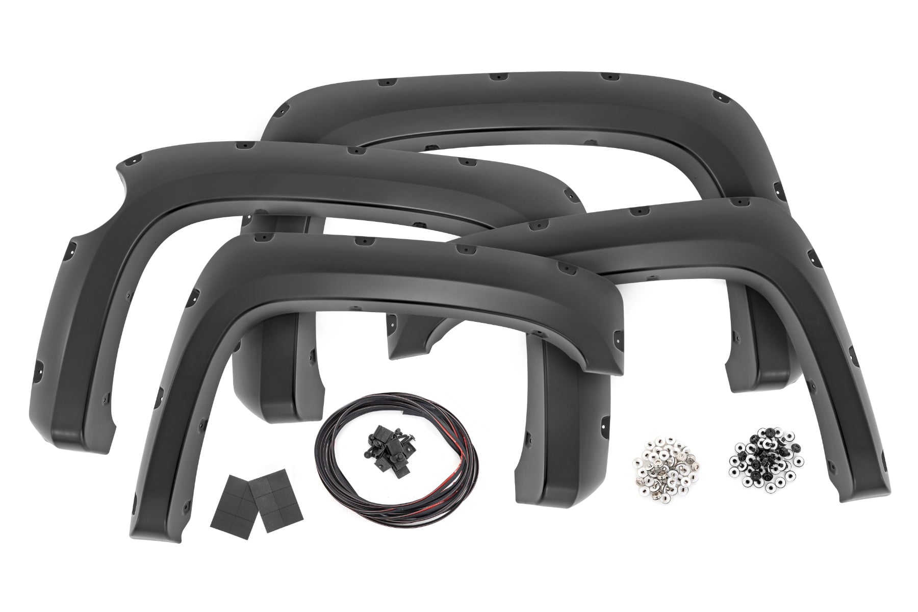 Rough Country Pocket Fender Flares for 2007-2013 Chevy Silverado 1500