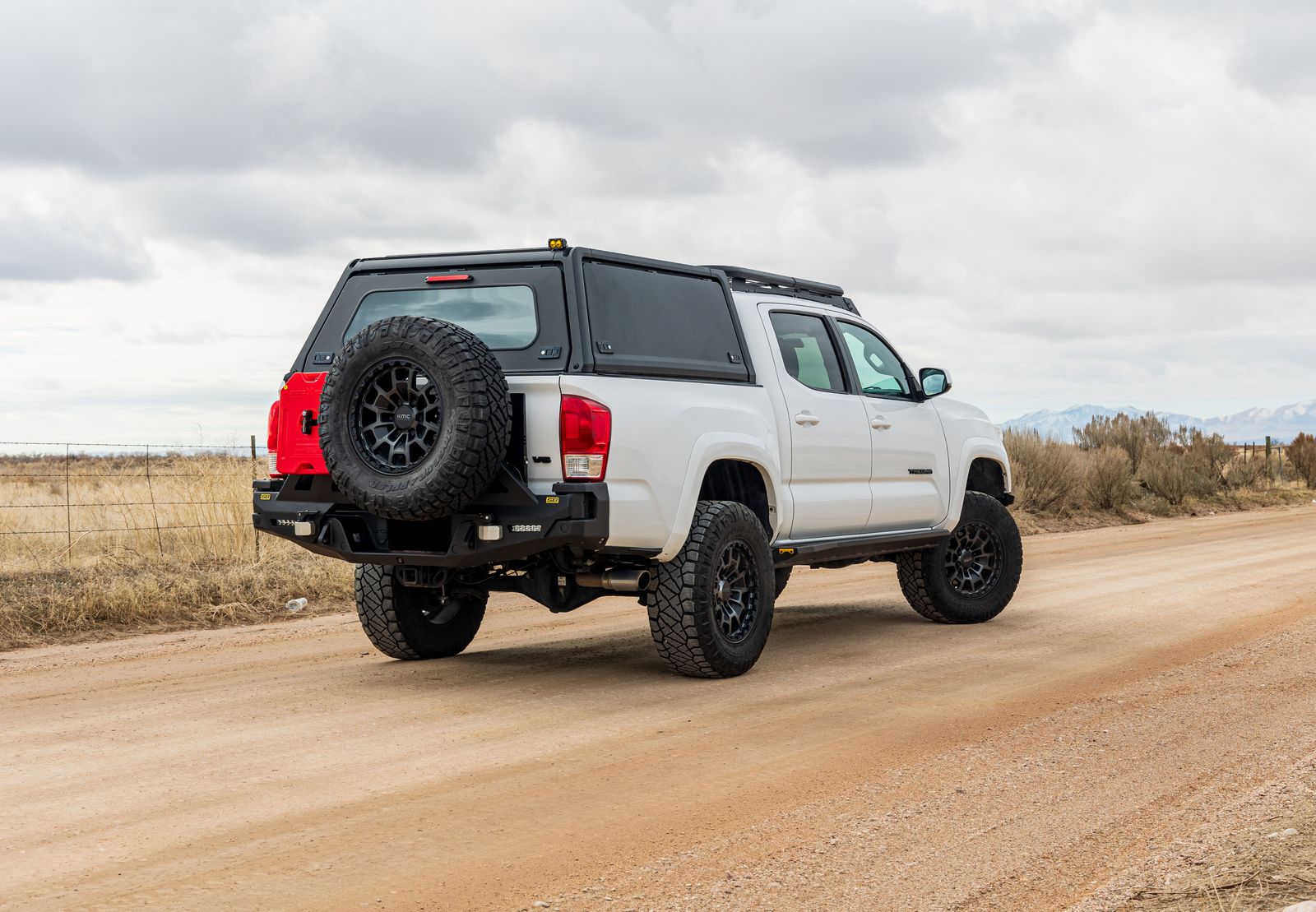 Smittybilt Frame Mounted Rock Sliders for 2016–2023 Toyota Tacoma