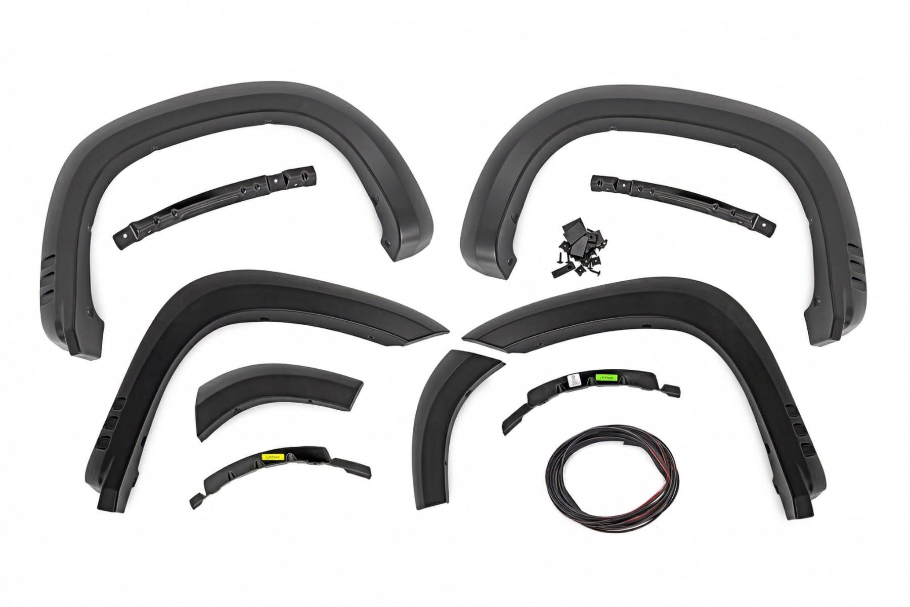 Rough Country SF1 Fender Flares for 2019-2026 Chevy Silverado 1500