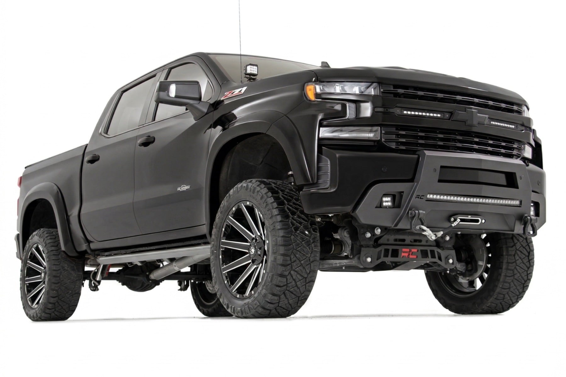 Rough Country SF1 Fender Flares for 2019-2026 Chevy Silverado 1500