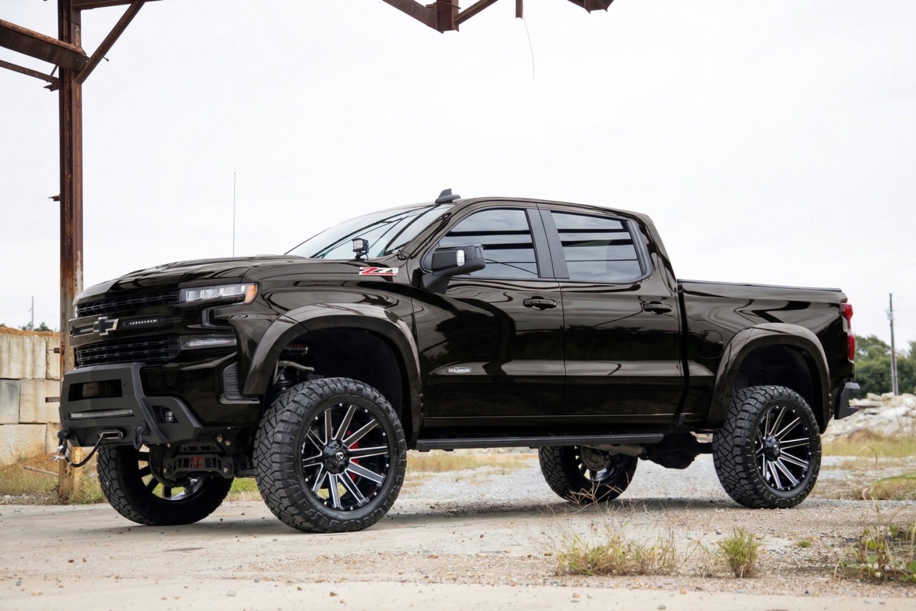 Rough Country SF1 Fender Flares for 2019-2026 Chevy Silverado 1500