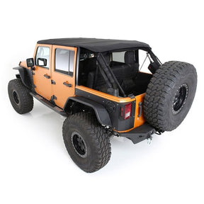 Smittybilt Bowless Soft Top Combo Kit For 2007-2018 Jeep Wrangler JKU - Recon Recovery