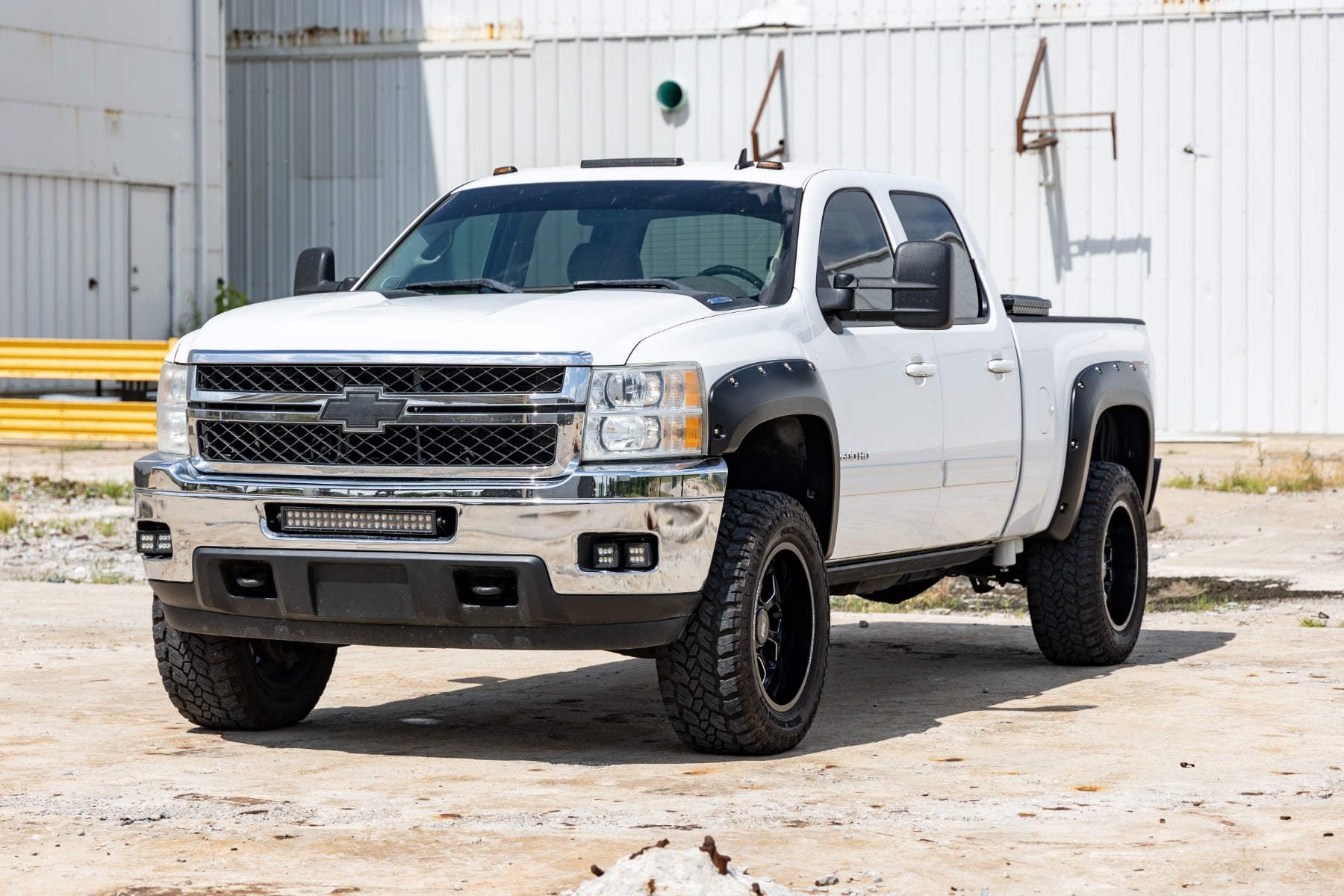 Rough Country Pocket Fender Flares for 2007-2014 Chevy Silverado 1500 & 2500HD/3500HD