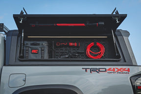 Rough Country Bed Cap Molle Panel Side Storage Bin for 2016-2023 Toyota Tacoma