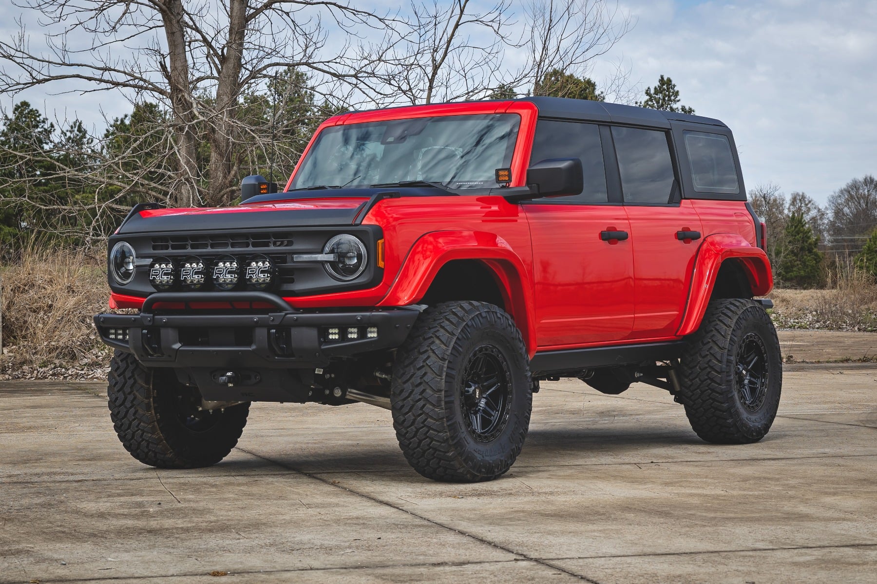 RC Bolt On Power Retractable Running Boards for 2021-2026 Ford Bronco 4 Door
