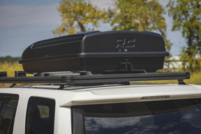 Rough Country Rooftop Cargo Storage Box MADE IN USA | 14.46 Cu Ft Lockable Roof Storage