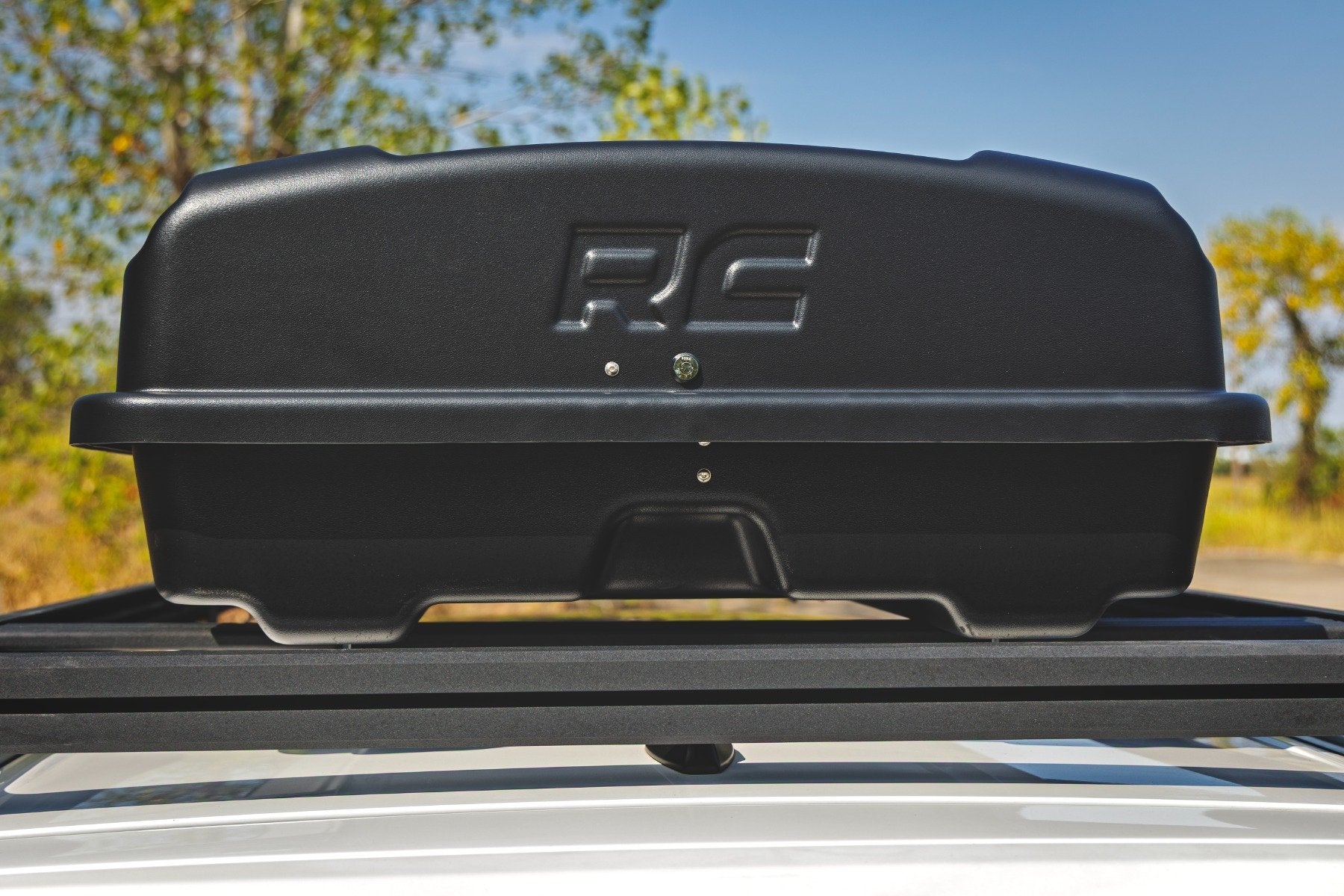 Rough Country Rooftop Cargo Storage Box MADE IN USA | 14.46 Cu Ft Lockable Roof Storage