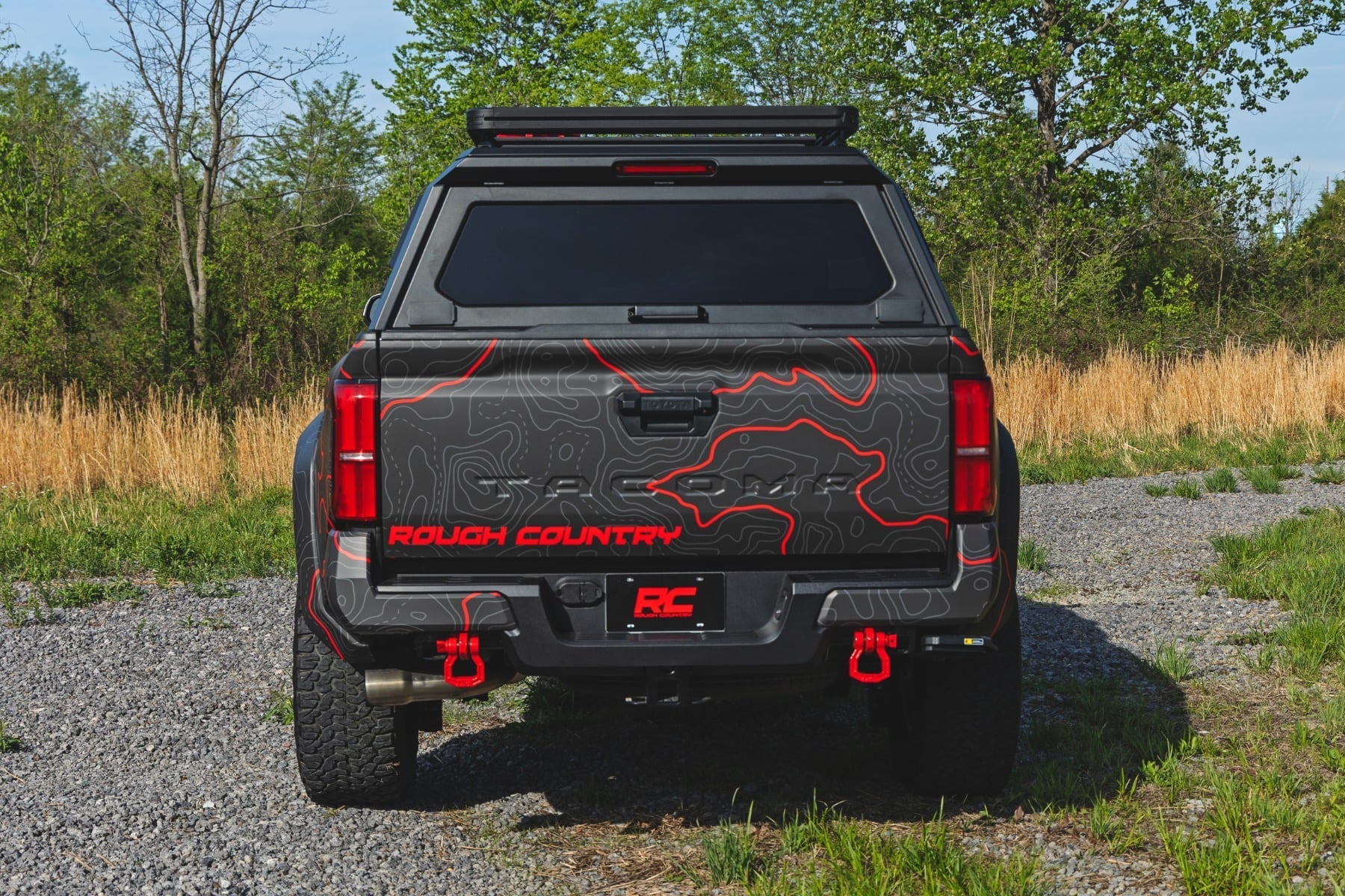 Rough Country Bed Cap Roof Rack | Toyota Tacoma 2024-2026