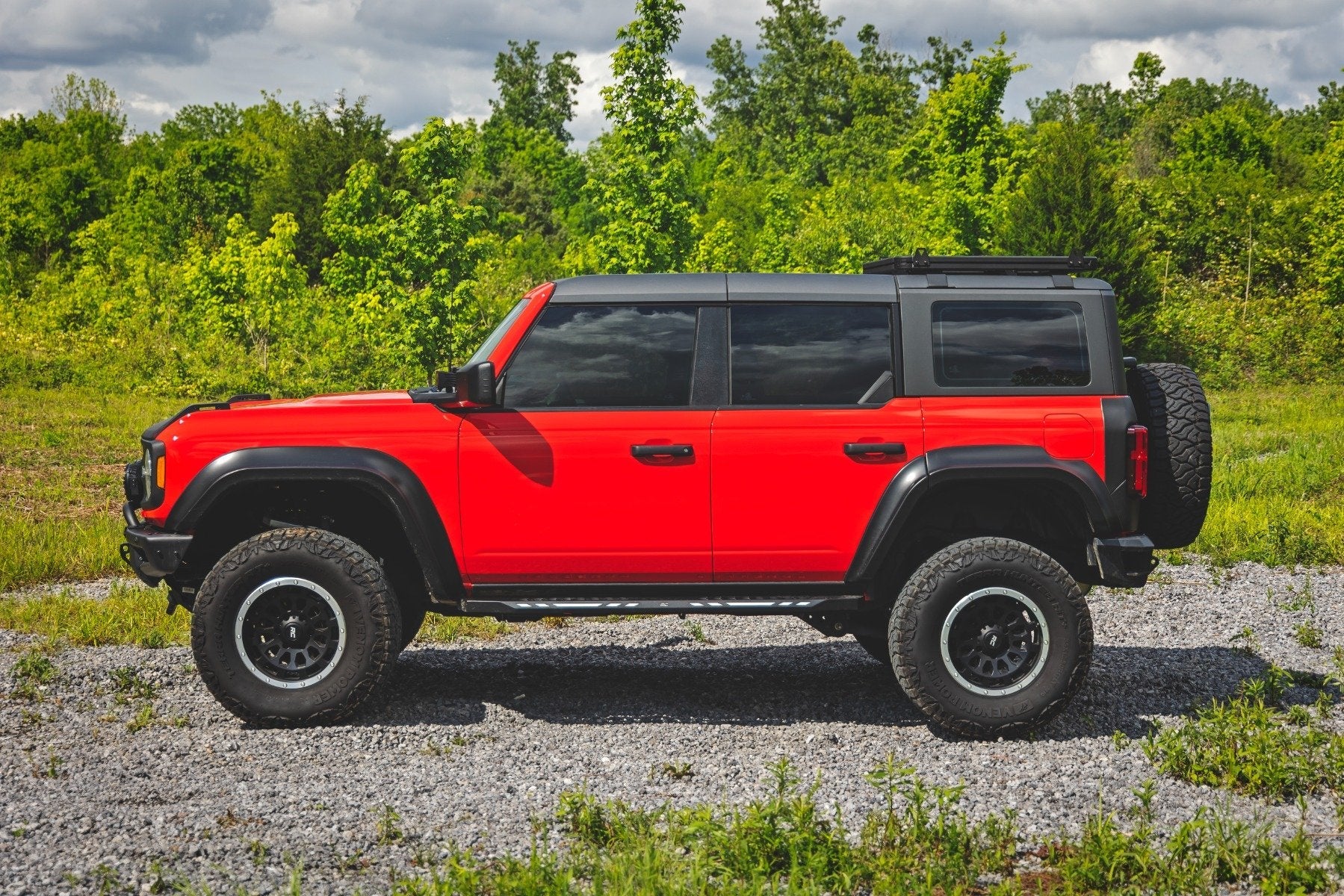 RC Low Profile Bolt on Overland Roof Rack for 2021-2026 Ford Bronco