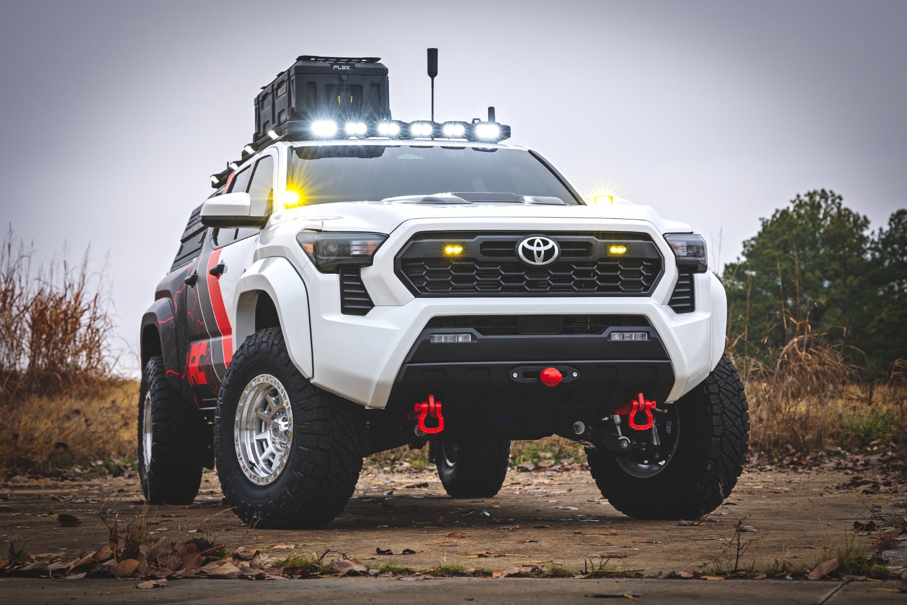 Rough Country No Drill Roof Rack - Double Cab - Toyota Tacoma 2WD/4WD (2024-2026)