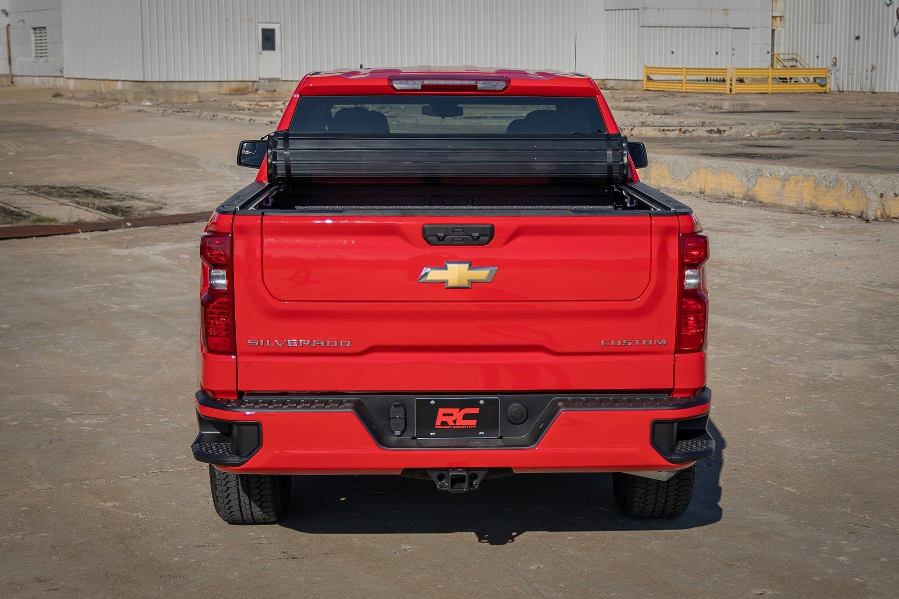 Rough Country Hard Roll up Tonneau Cover for 2019-2026 GM Silverado Sierra 1500 - Recon Recovery
