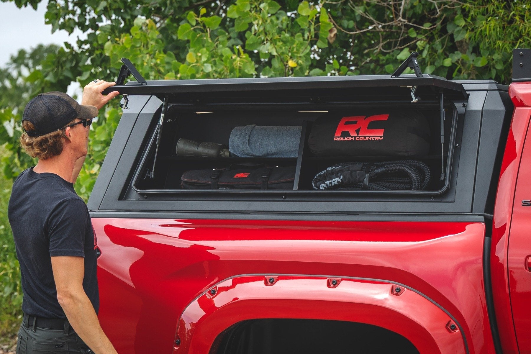 RC Modular Truck Bed Cap for 2024-2026 Toyota Tacoma 5 Foot Short Bed - Recon Recovery