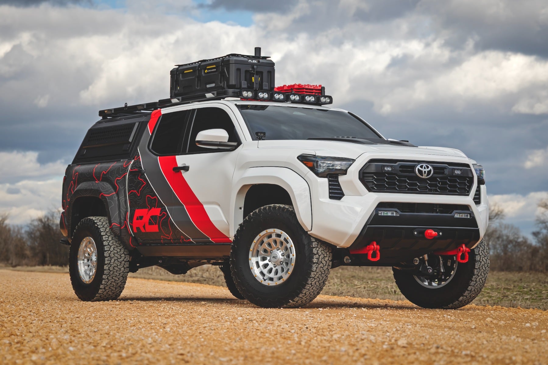 Rough Country No Drill Roof Rack - Double Cab - Toyota Tacoma 2WD/4WD (2024-2026)