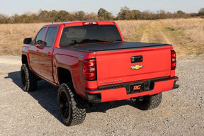 Rough Country Hard Tri-Fold Flip Up Bed Cover Chevy/GMC 1500 (14-18 & Classic)