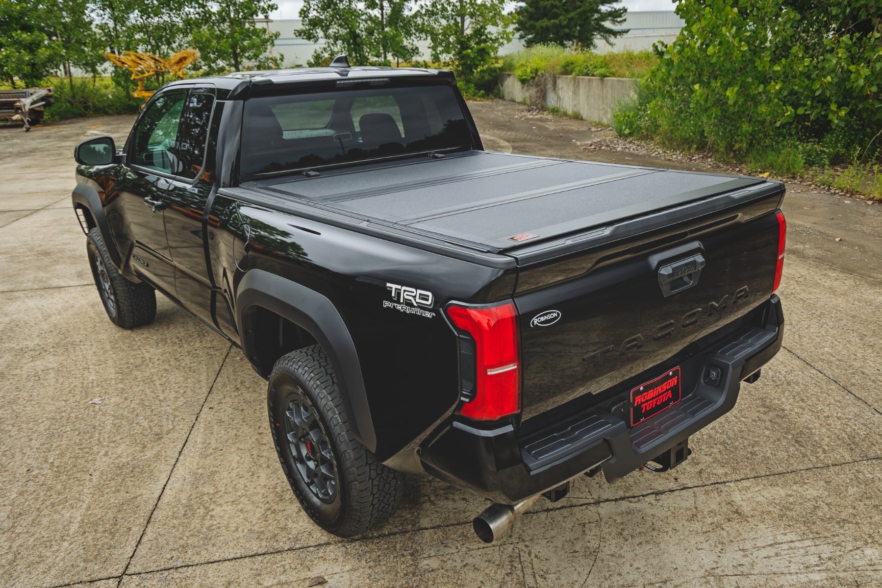 Rough Country Hard Tri-Fold Flip Up Bed Cover for 2024-2026 Toyota Tacoma