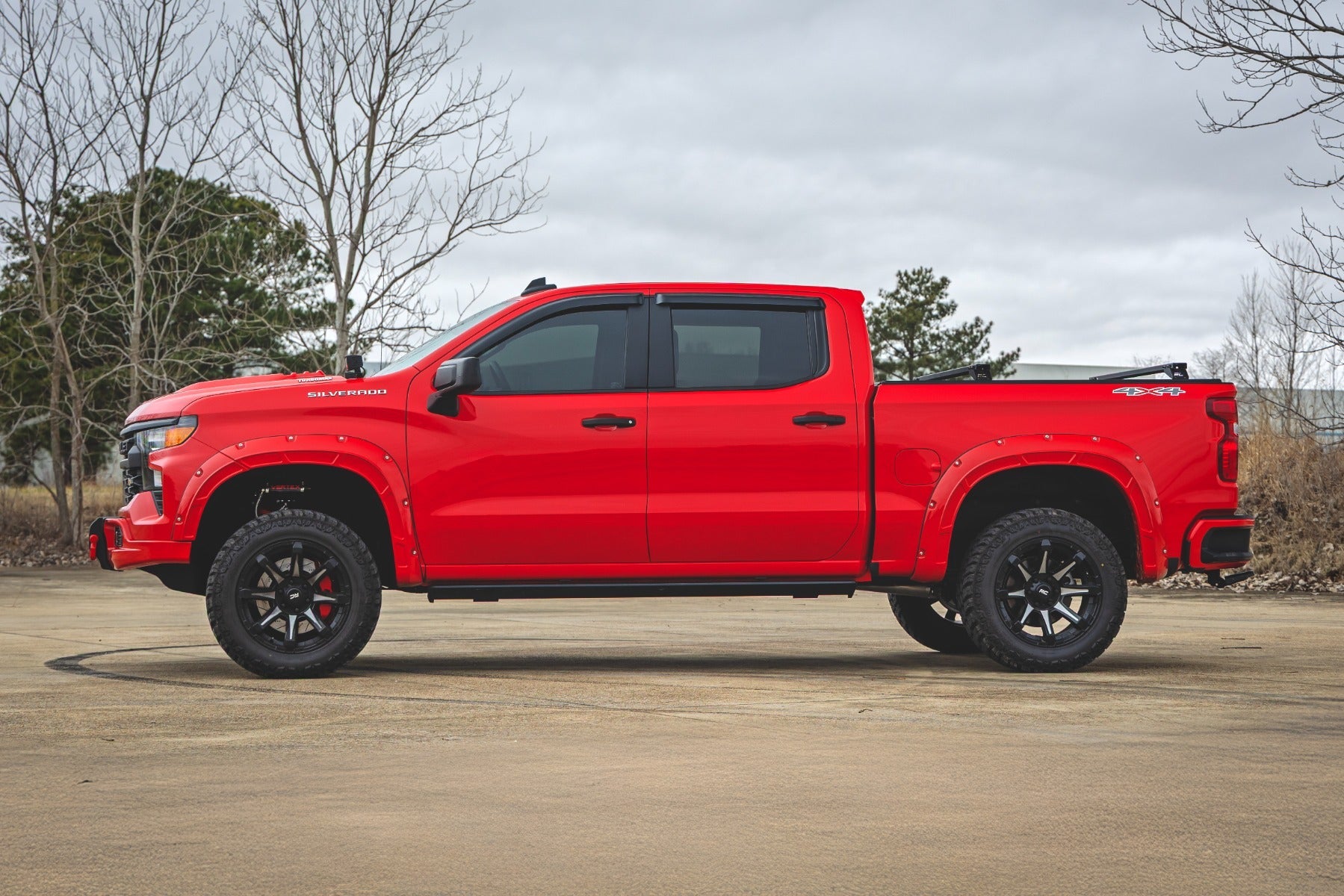 RC Power Retractable Running Boards for 2019-2026 GMC Silverado Sierra 1500 2500 3500