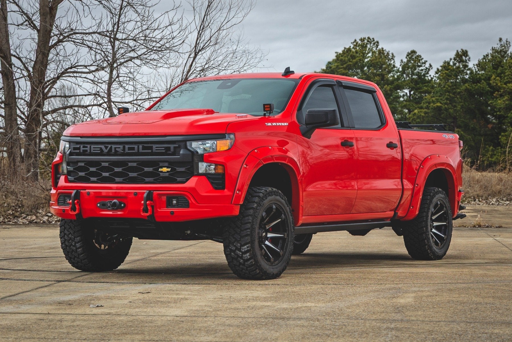RC Power Retractable Running Boards for 2019-2026 GMC Silverado Sierra 1500 2500 3500