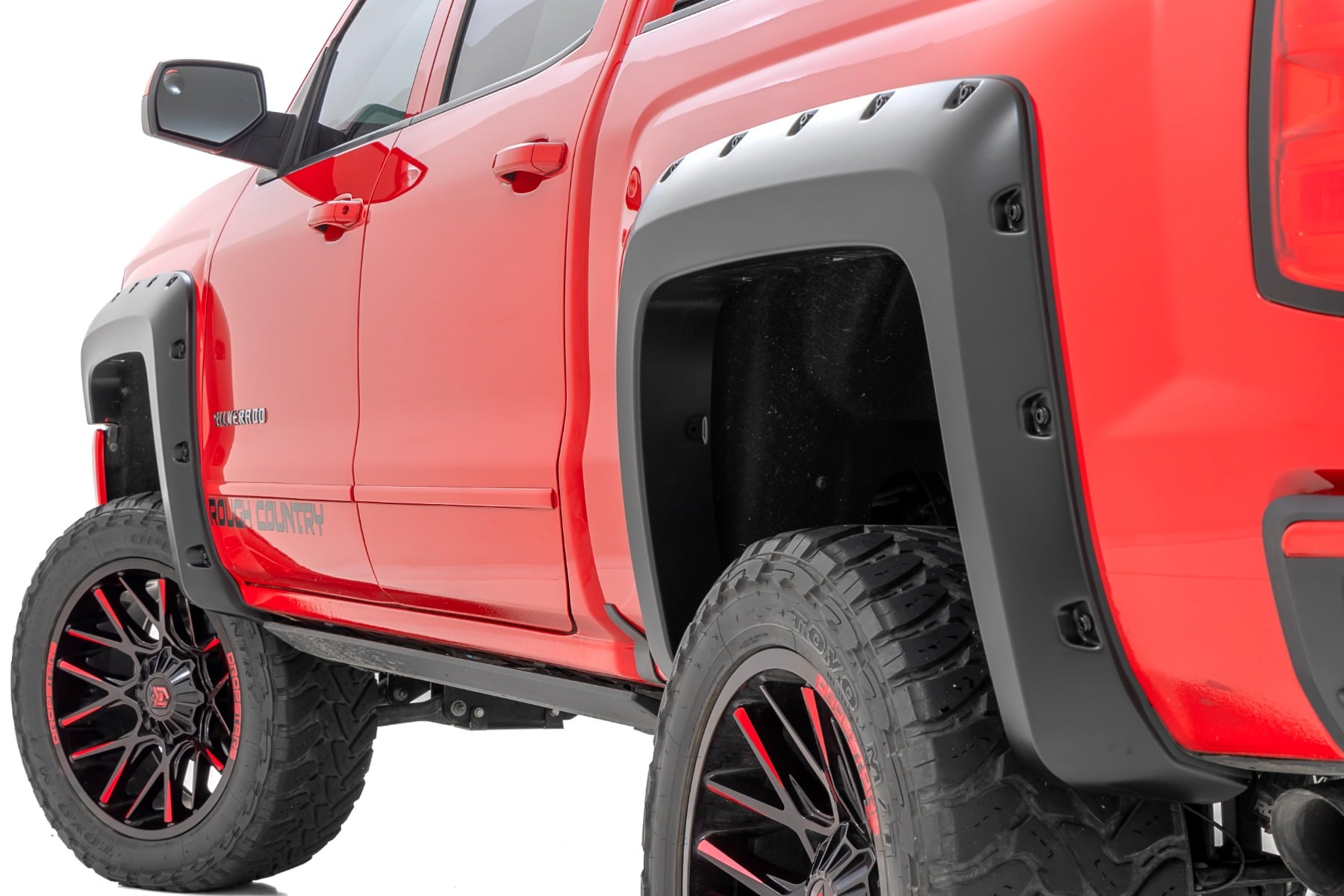Rough Country Pocket Fender Flares Chevy Silverado 1500 (14-18 & Classic)