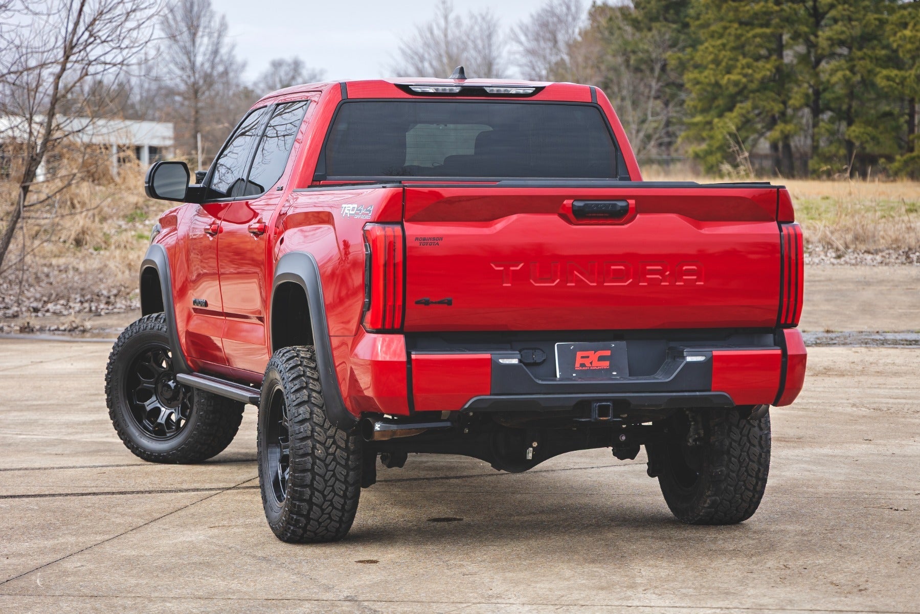 Rough Country Multi Color LED Running Board Steps for 2022-2026 Toyota Tundra