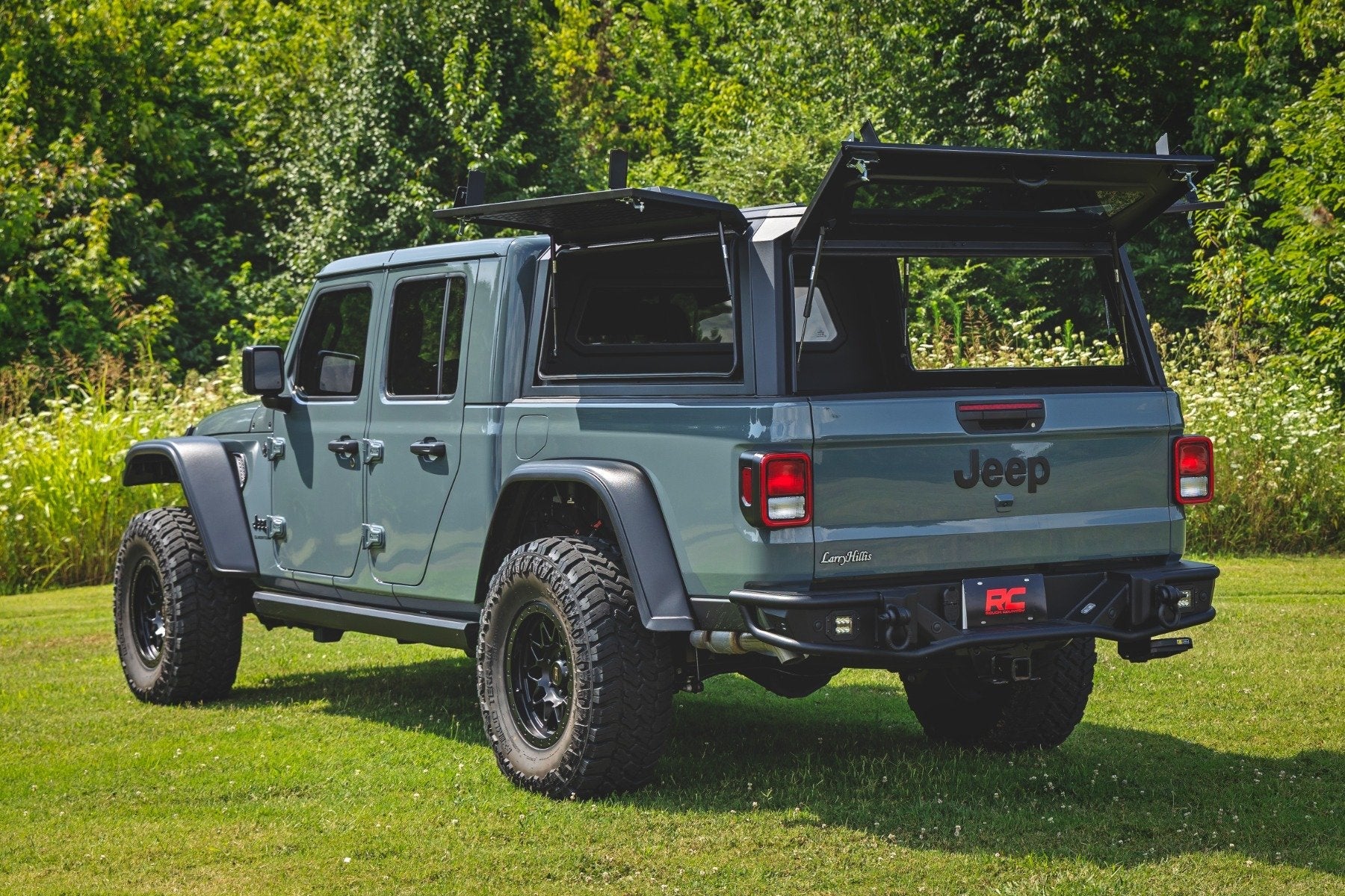 Rough Country Modular Stainless Steel Bed Cap for 2020-2026 Jeep Gladiator JT
