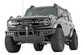 RC High Winch Mount for 2021-2026 Ford Bronco with Factory Metal Bumper + PRO 12,0000 Winch