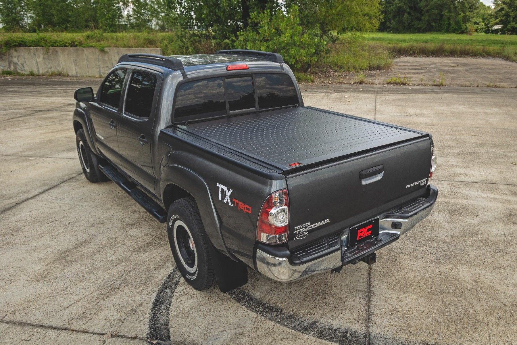 RC Low Profile Roll-Up Tonneau Cover for 2005-2015 Toyota Tacoma 5ft Bed