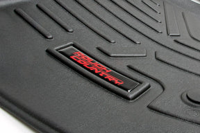 Rough Country Floor Mats | Front & Rear | Over Hump | Crew | Chevy/GMC 1500/2500HD (2007-2014)