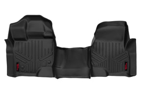 Rough Country Floor Mats Liners 2015-2025 Ford F-150 / Raptor / Lightning Crew Cab