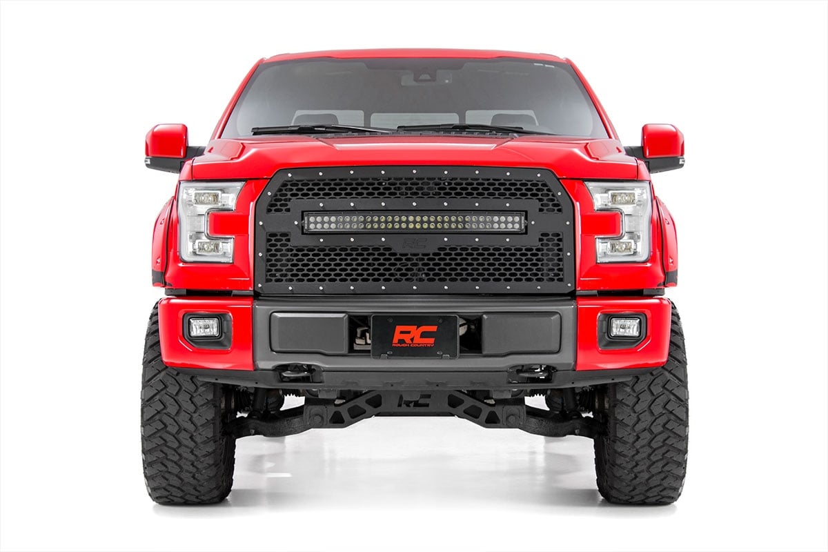 Rough Country Mesh Grille for 2015-2017 Ford F-150