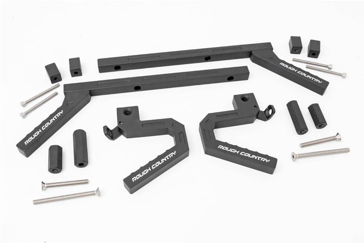 Rough Country Grab Handles Front & Rear For 2007-2018 Jeep Wrangler JK