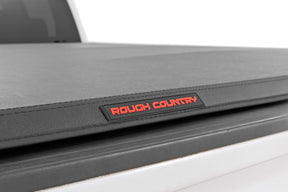 Rough Country Soft Tri-Fold Bed Cover Chevy/GMC 1500 & 2500HD/3500HD (14-19 & Classic)