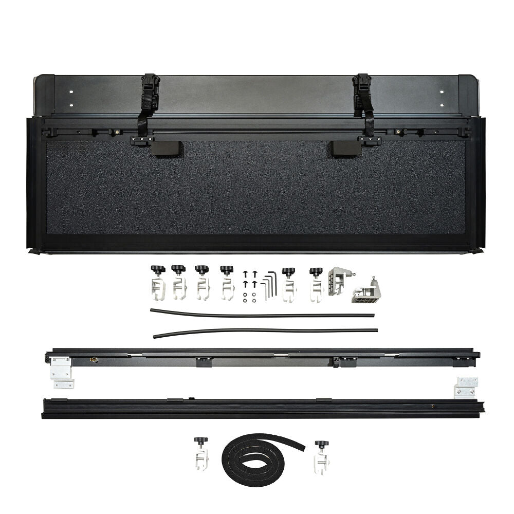 Hard Tri-Fold Aluminum Low Profile Tonneau Cover for 2005-2015 Toyota Tacoma
