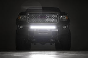 Rough Country Bumper 30 inch LED Light Mount for 2015-2022 GM Canyon & Colorado