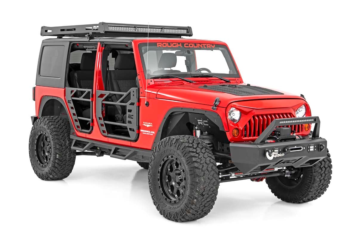 Rough Country Roof Rack for 2007-2018 Jeep Wrangler JK/Wrangler Unlimited