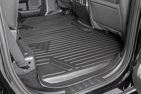 Rough Country Floor Mats Liners 2015-2025 Ford F-150 / Raptor / Lightning Crew Cab