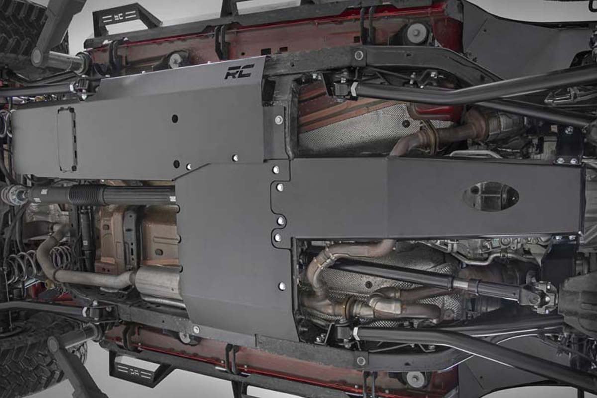 Rough Country Skid Plate Combo for 2018-2019 Jeep Wrangler Unlimited