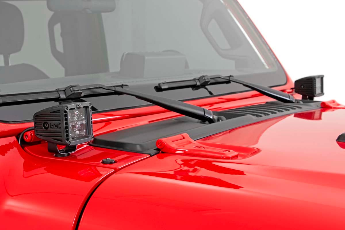 Rough Country LED Light Kit for 2018-2026 Jeep Gladiator JT/Wrangler JL