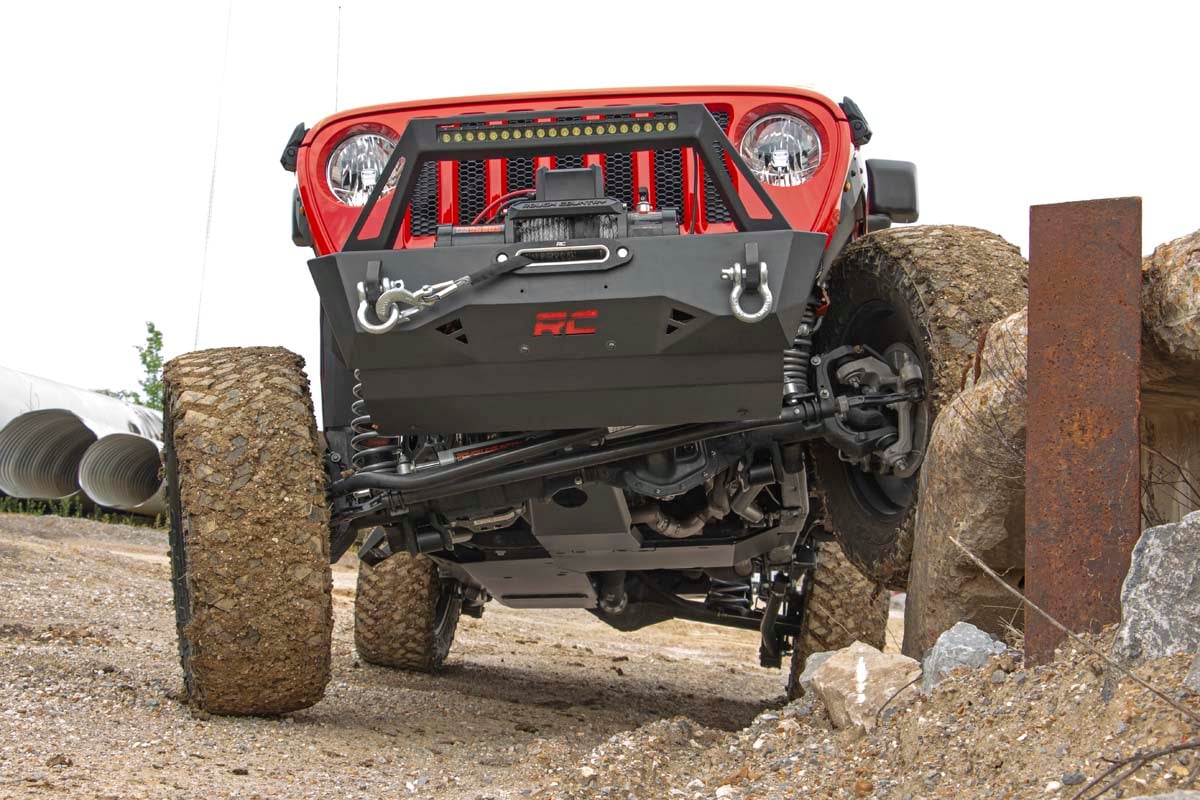 Rough Country Skid Plate Combo for 2018-2019 Jeep Wrangler Unlimited