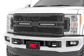 Rough Country Mesh Grille for 2017-2019 Ford F-250 & F-350