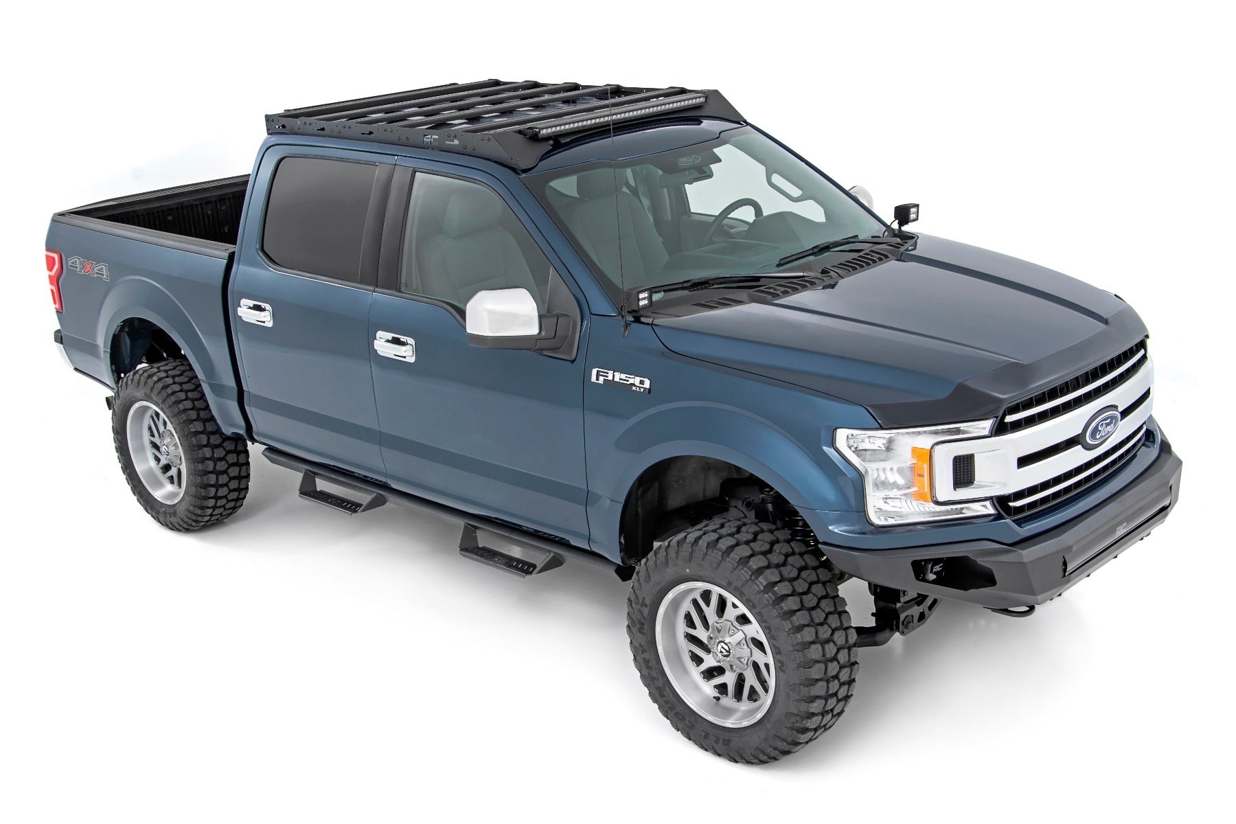 Rough Country Low Profile LED Roof Rack for 2015-2018 F-150