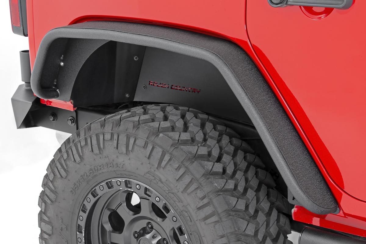 Rough Country Fender Flare for 2007-2018 Jeep Wrangler JK/Wrangler Unlimited