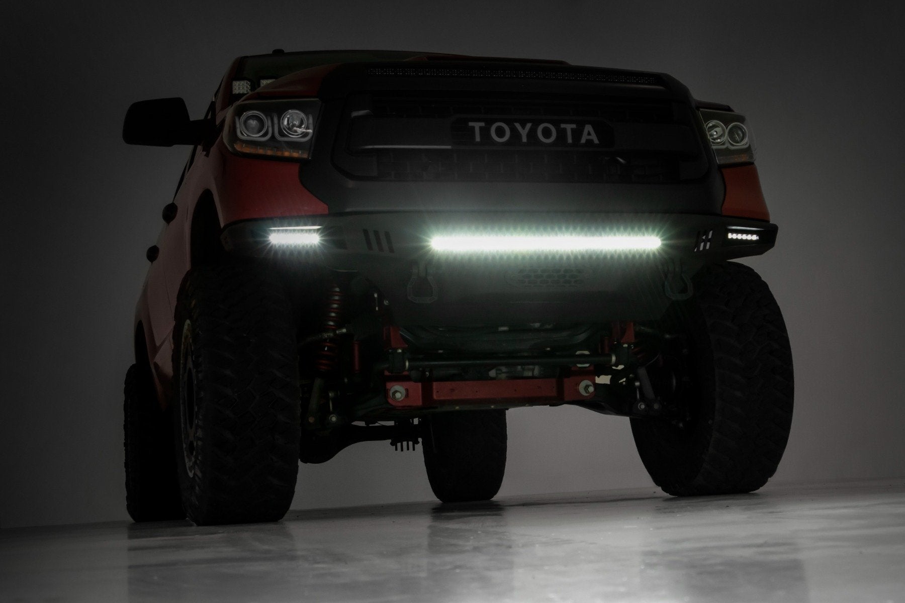 Rough Country High Clearance Front Bumper for 2014-2021 Toyota Tundra - Recon Recovery