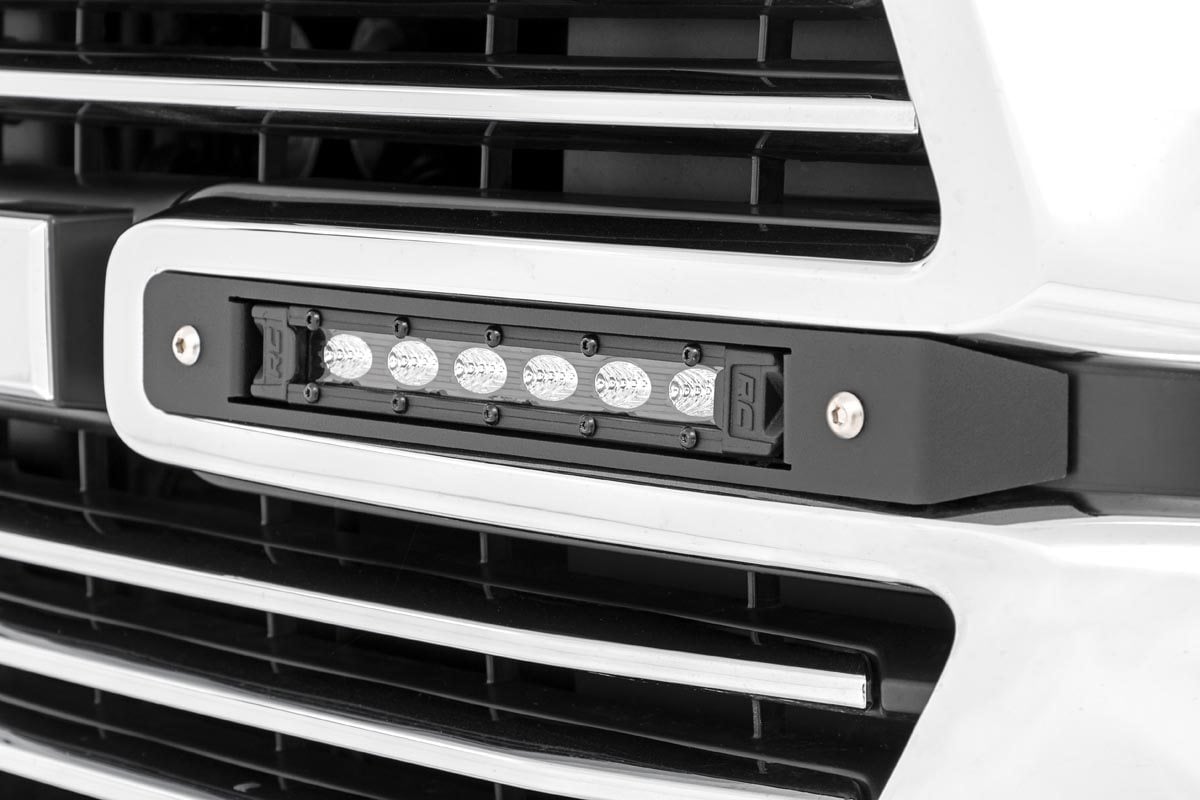 Rough Country Dual 6in LED Grille Kit for 2019-2024 Ram 1500