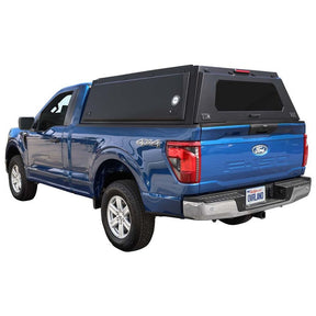 OVS Expedition Stainless Steel Truck Cap with Wing Doors For 2021-2026 Ford F-150 6.5ft Bed