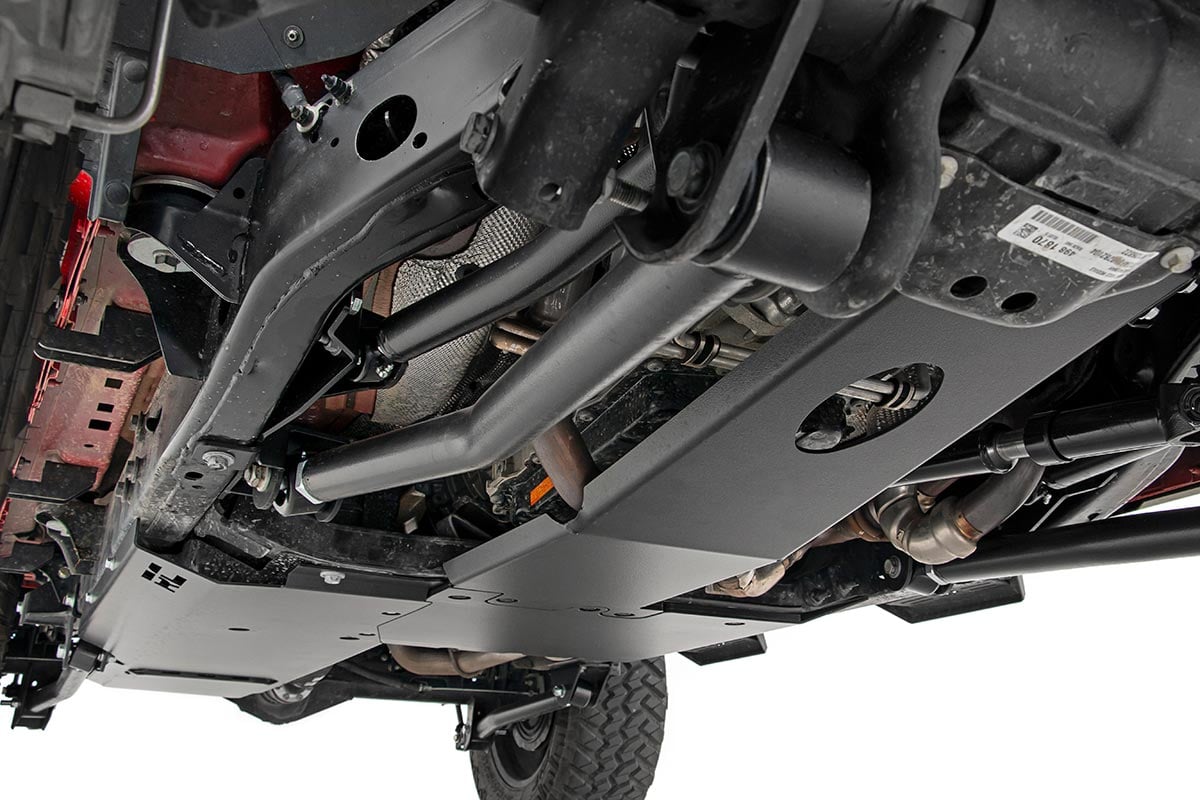 Rough Country Skid Plate Combo for 2018-2019 Jeep Wrangler Unlimited
