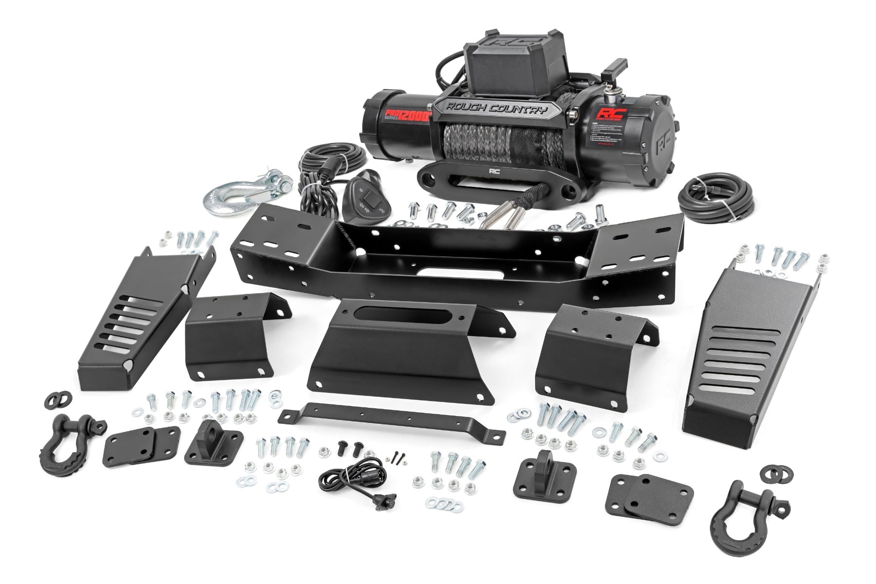 Rough Country Hidden Winch Mount for 2022-2026 Toyota Tundra