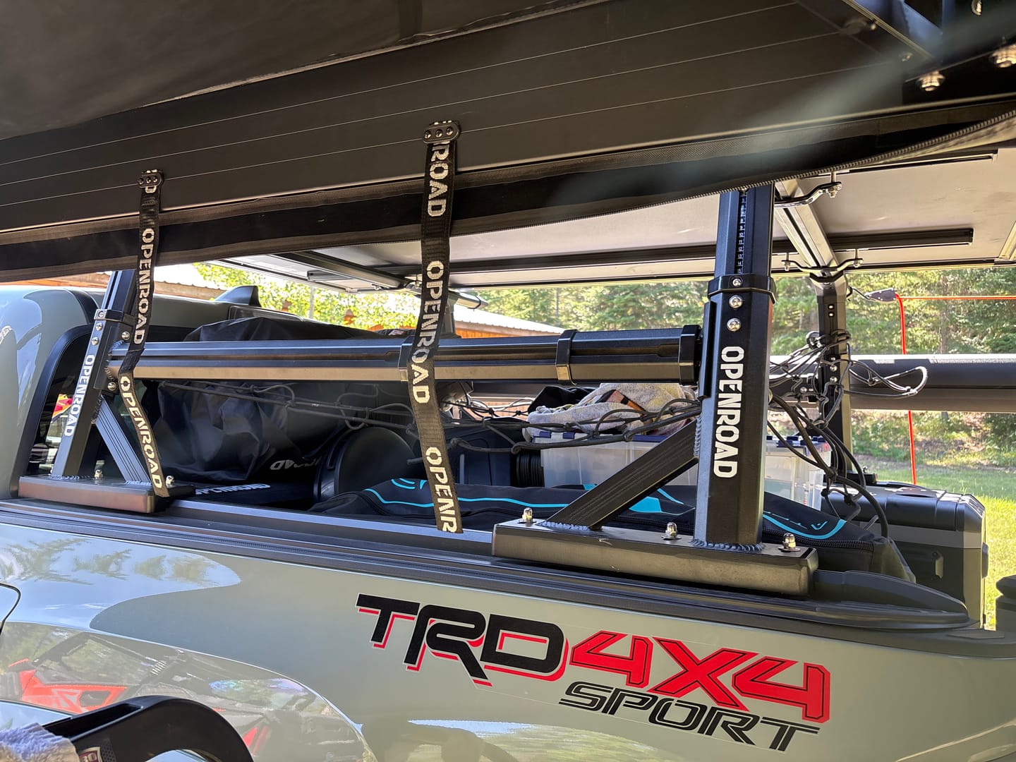 OPENROAD Adjustable Truck Bed Rack | Heavy-Duty Overland Rack System